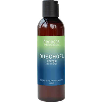 Benecos Duschgel Natural Basics Energie Orange, Orange, 200 ml