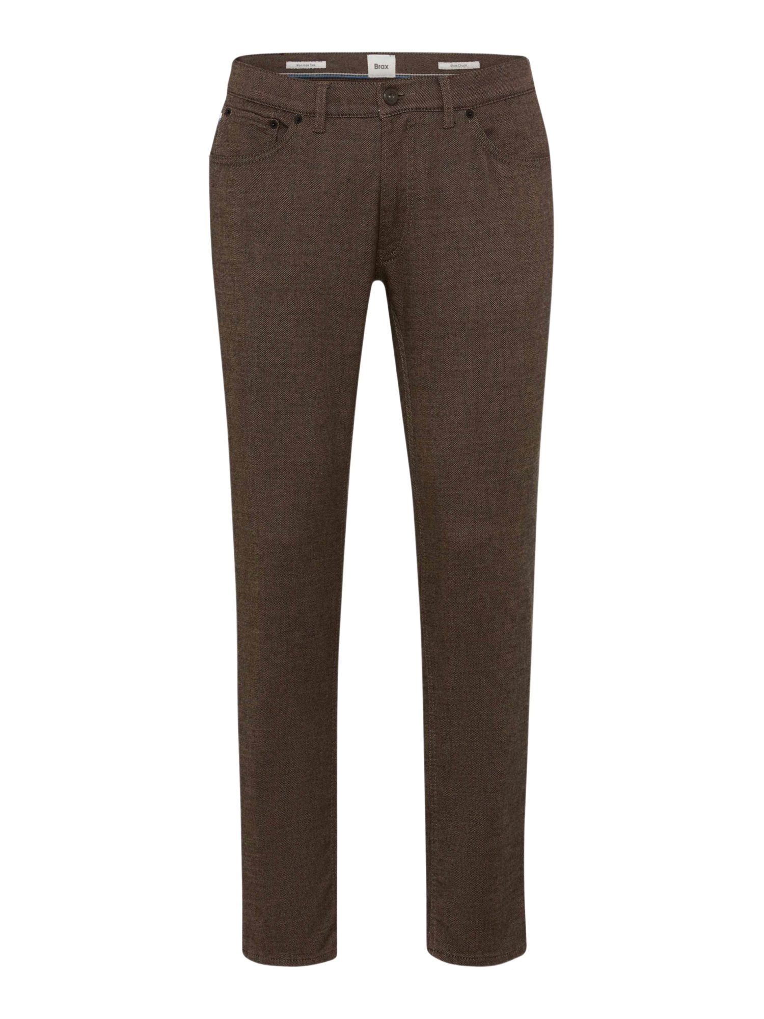 Brax 5-Pocket-Jeans braun,Casual,Baumwolle,Unifarben,Modern Fit,Mittel