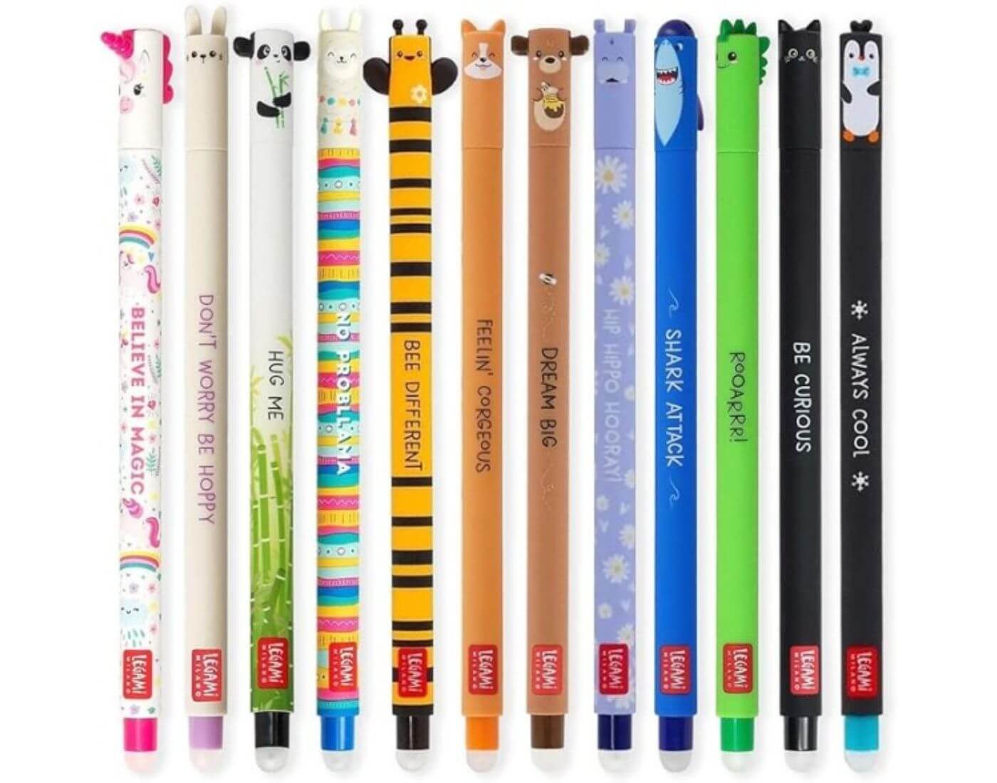 Legami Gelschreiber Legami Bundle - Set mit 12 löschbaren Gelstiften