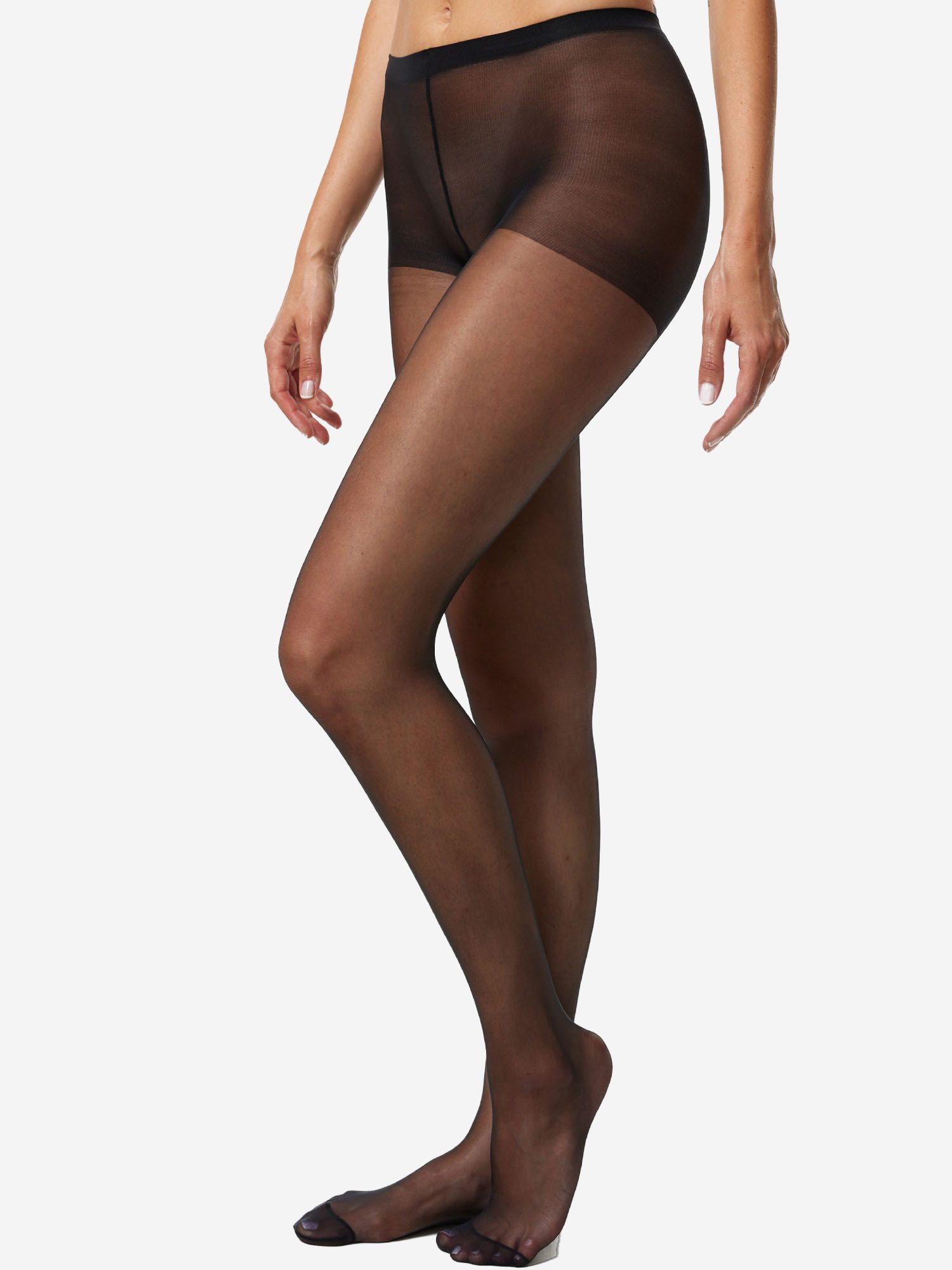 Nur Die Feinstrumpfhose 10er Sparpack Seidenfein 15 DEN (10 St) nylon transparent Fein-strumpfhose