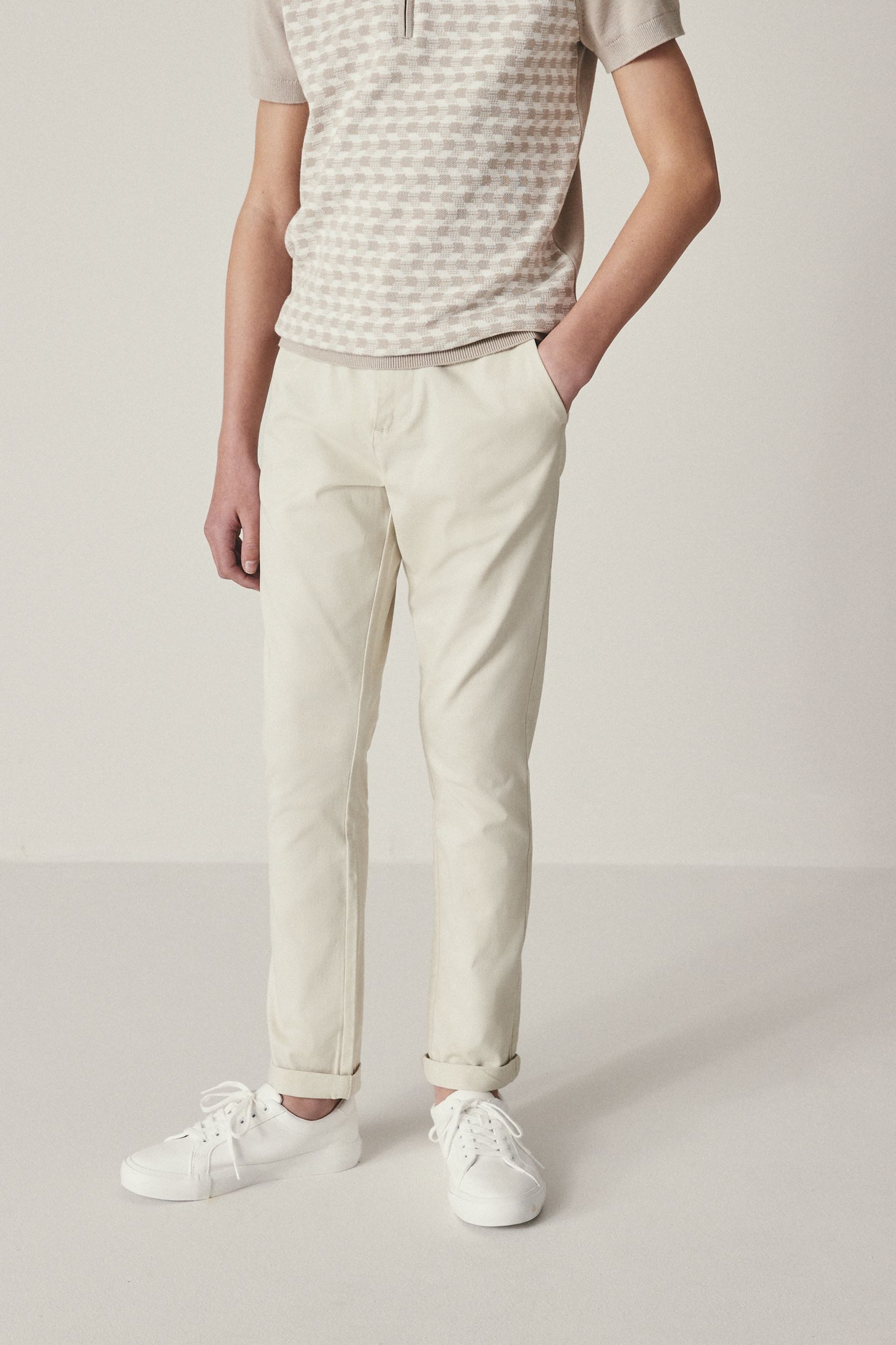 Next Chinohose Skinny Fit Chinohose mit Stretch (1-tlg)