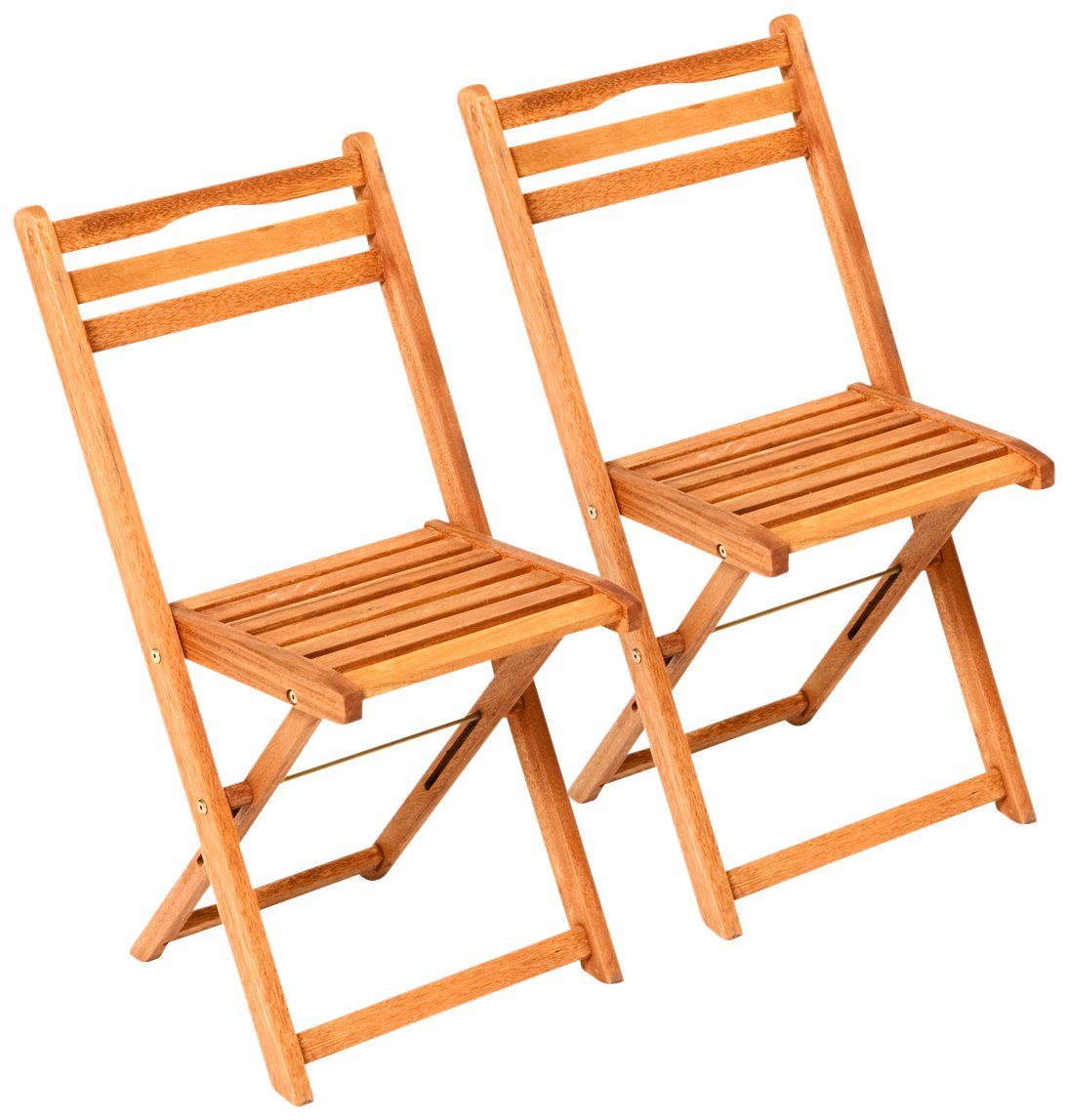 MERXX Gartenstuhl Porto (Set, 2 St), 2er Set, Eukalyptusholz, klappbar, bra günstig online kaufen