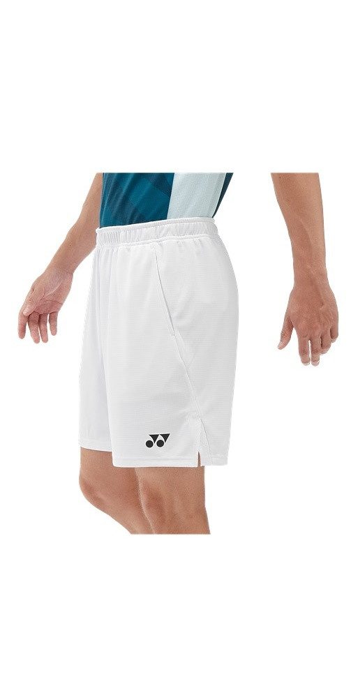 Yonex Sporthose Short Knit Tournament kurz 2024 weiss Herren