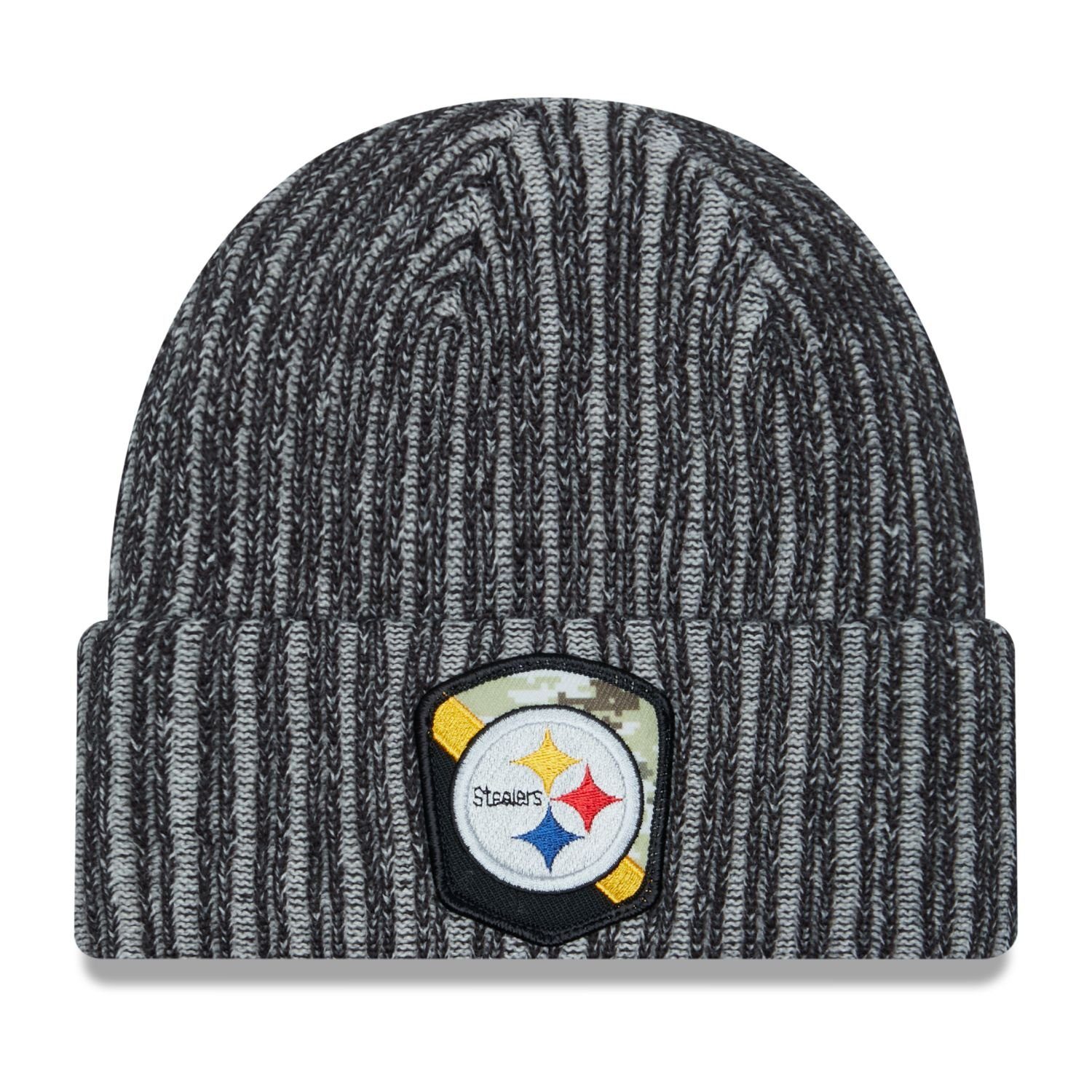 Knit Beanie Service NFL New Steelers Pittsburgh Era Fleecemütze to Salute