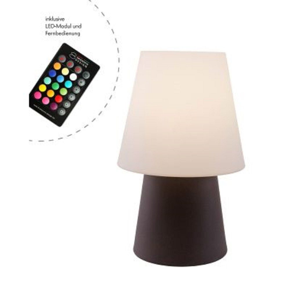 8 seasons design LED Gartenleuchte Shining No.1 Brown 60cm LED, indoor und outdoor