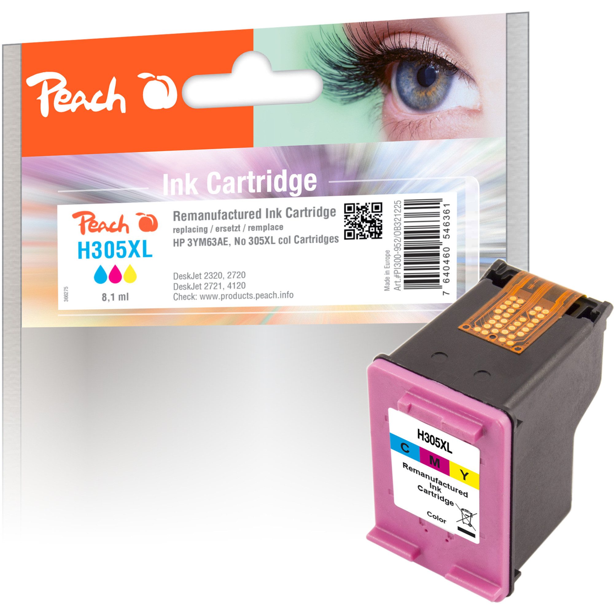 Peach Druckkopf color PI300-952, Tinte, Tintenpatrone