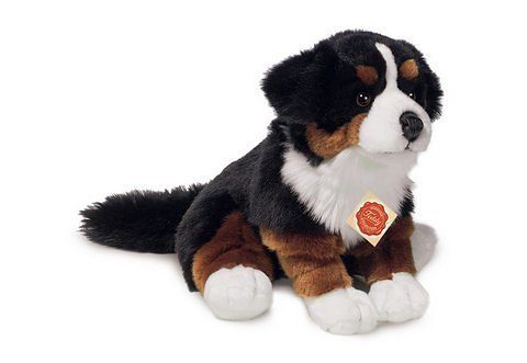 Teddy Hermann® Kuscheltier Berner Sennenhund, sitzend, 29 cm, zum Teil aus recyceltem Material