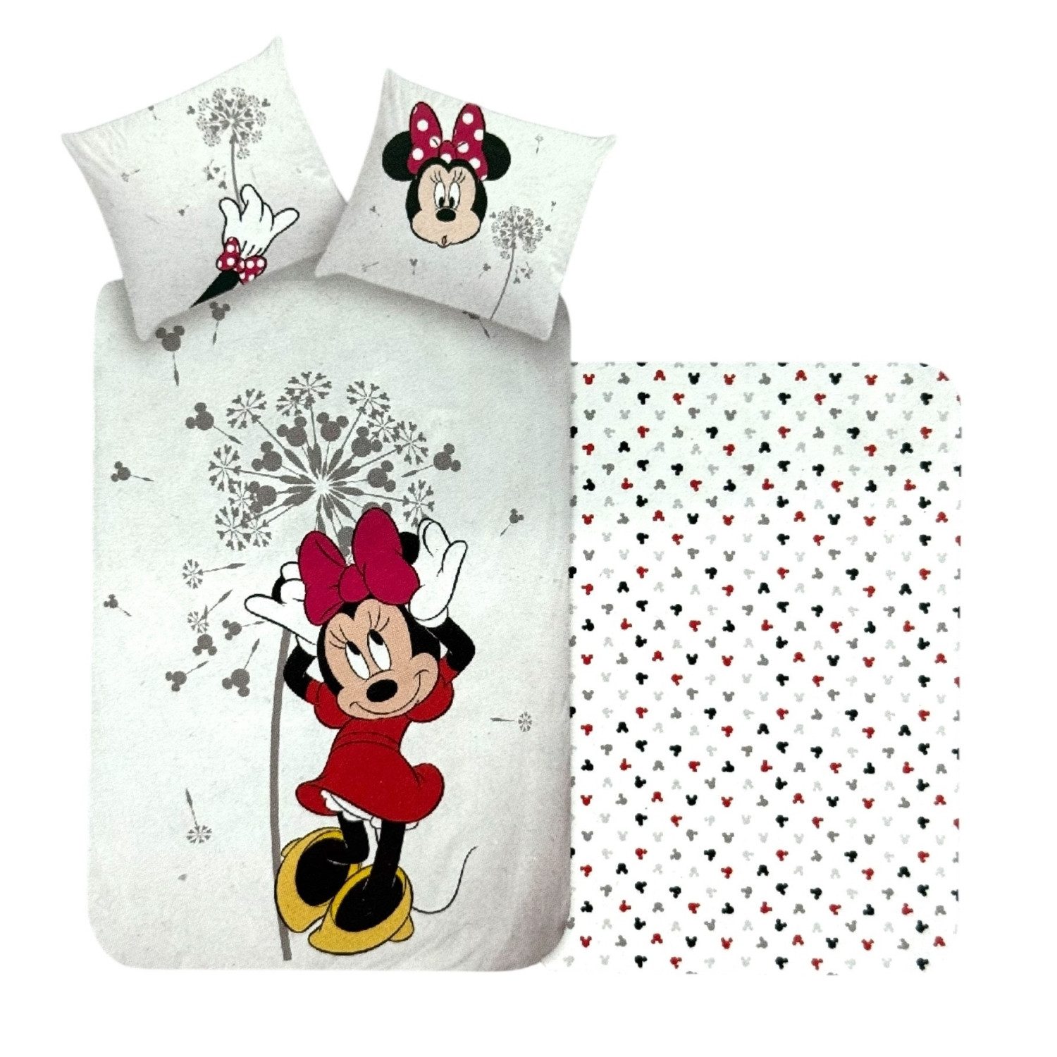 Disney Minnie Mouse Bettwäsche Wende-Bettwäsche Bettbezug günstig online kaufen