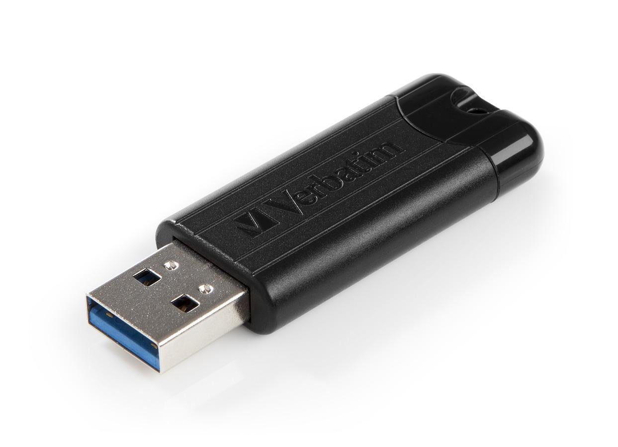 Verbatim USB 3.0 Drive USB-Stick (USB USB 3.0, Lesegeschwindigkeit 80 MB/s, USB 3.0 High Speed)
