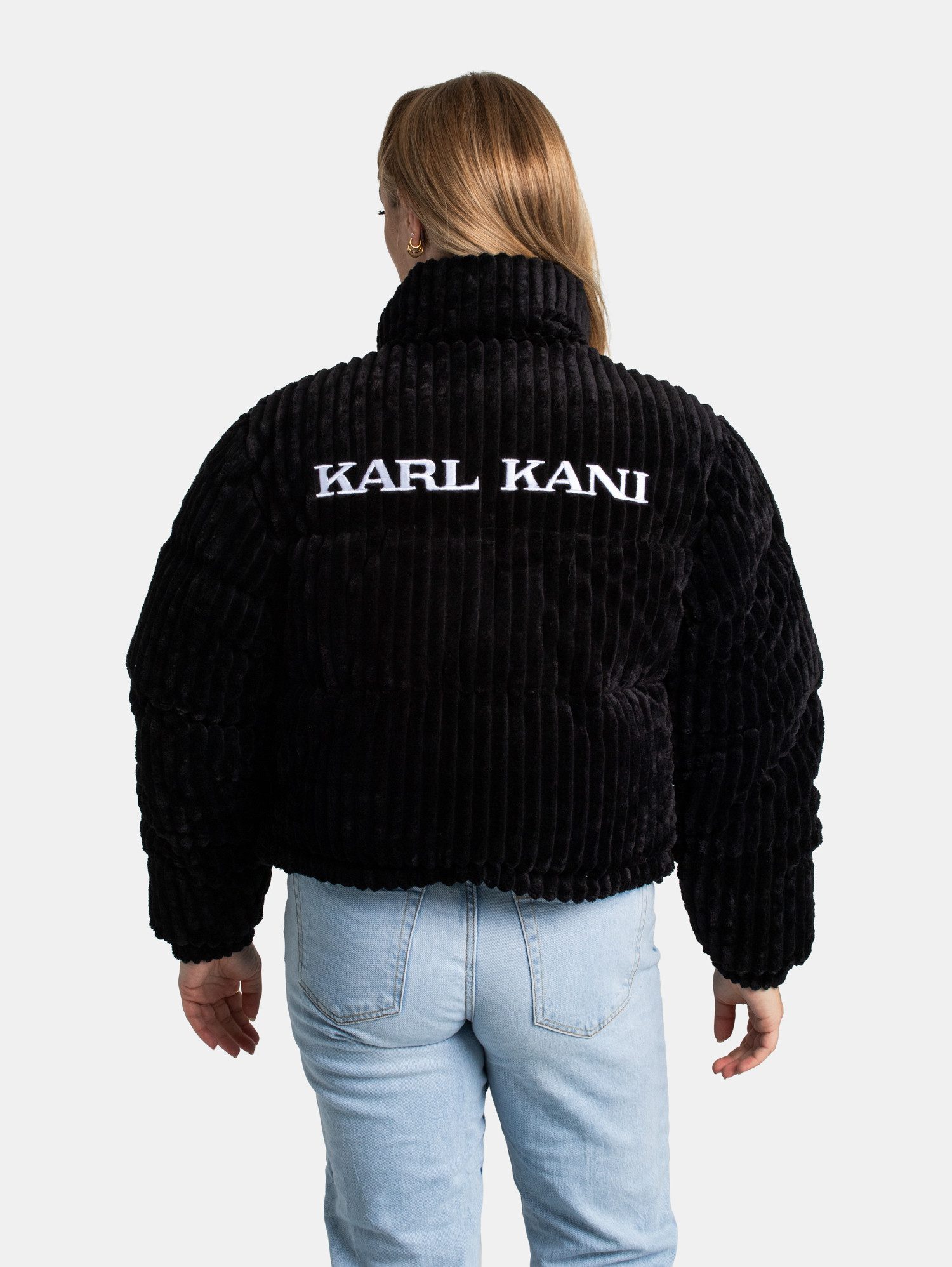Karl Kani Winterjacke Karl Kani OG Fuzzy Corduroy Short Puffer Jacket günstig online kaufen