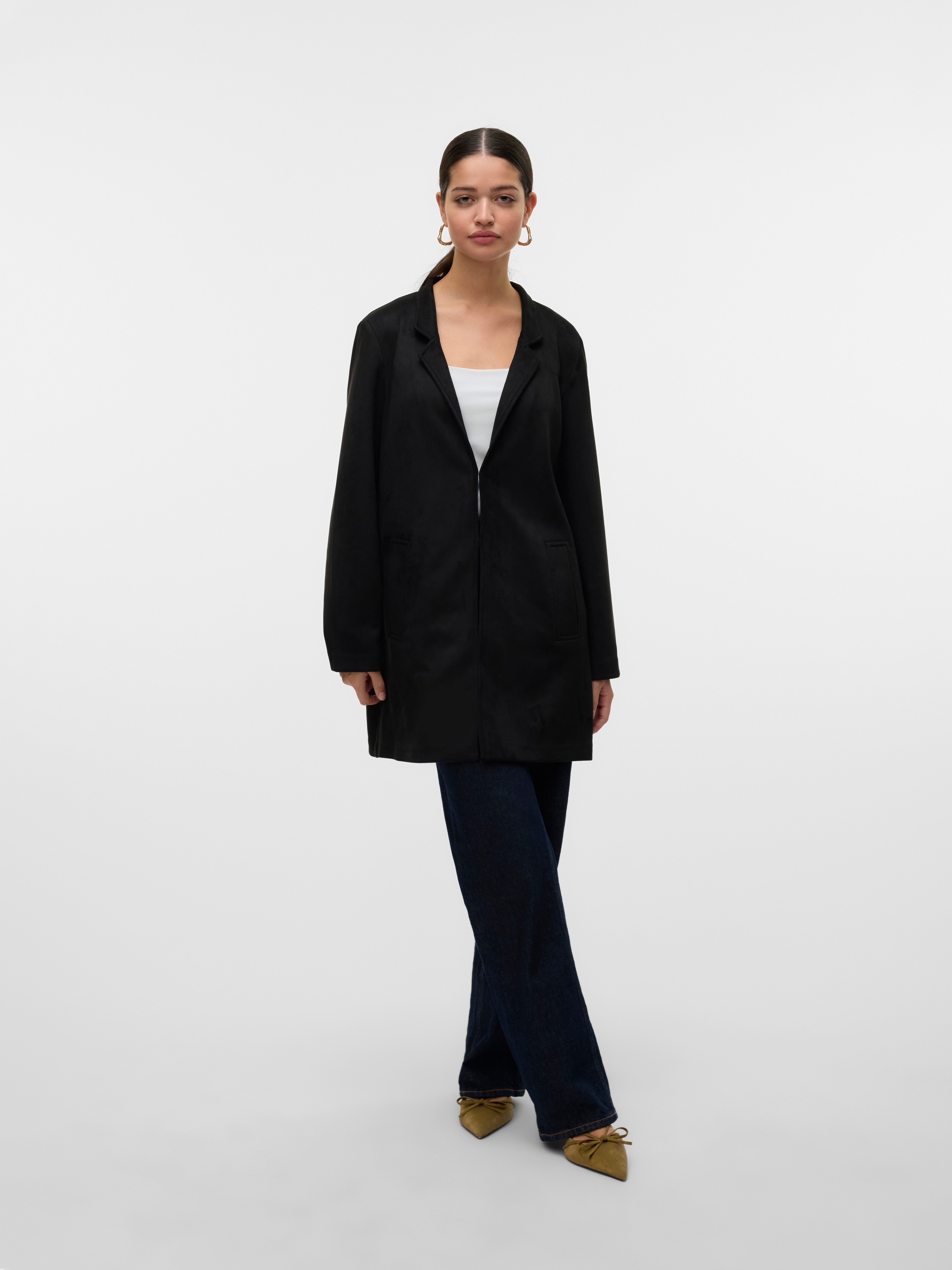 Vero Moda Langjacke VMJOSEFREJA FAUXSUEDE JACKET BOO – Bild 4 von 5