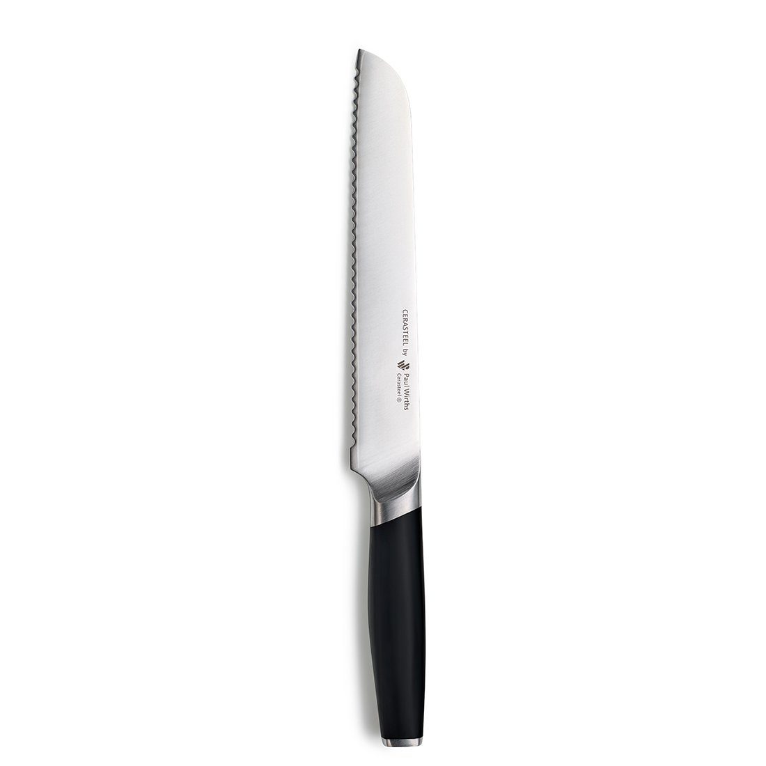 Paul Wirths Brotmesser CERASTEEL, lasergeschweißte Cermetklinge, sehr lange, extrem scharf