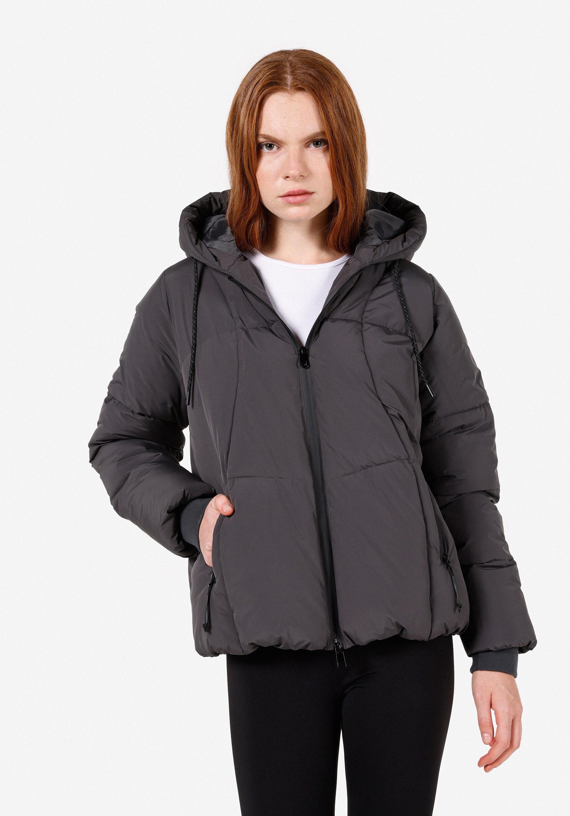 Colins Windbreaker Colins Regular Fit Damenmantel mit Kapuze