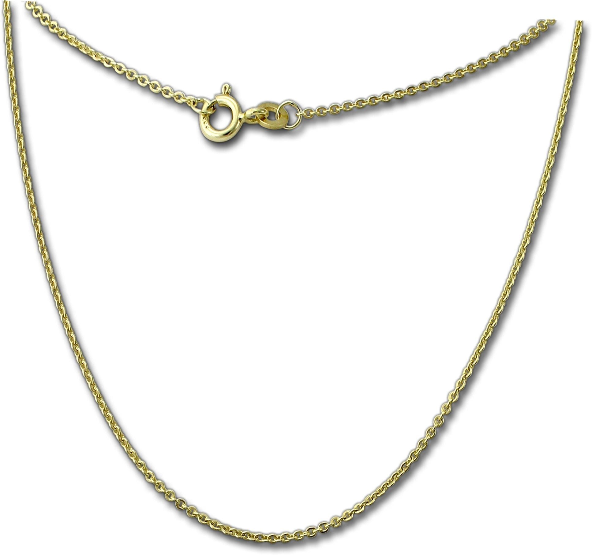 GoldDream Goldkette GoldDream Collier Halskette 8K Gold (Collier), Damen Colliers Halskette 36cm, 333 Gelbgold - 8 Karat Echtgold, 333er
