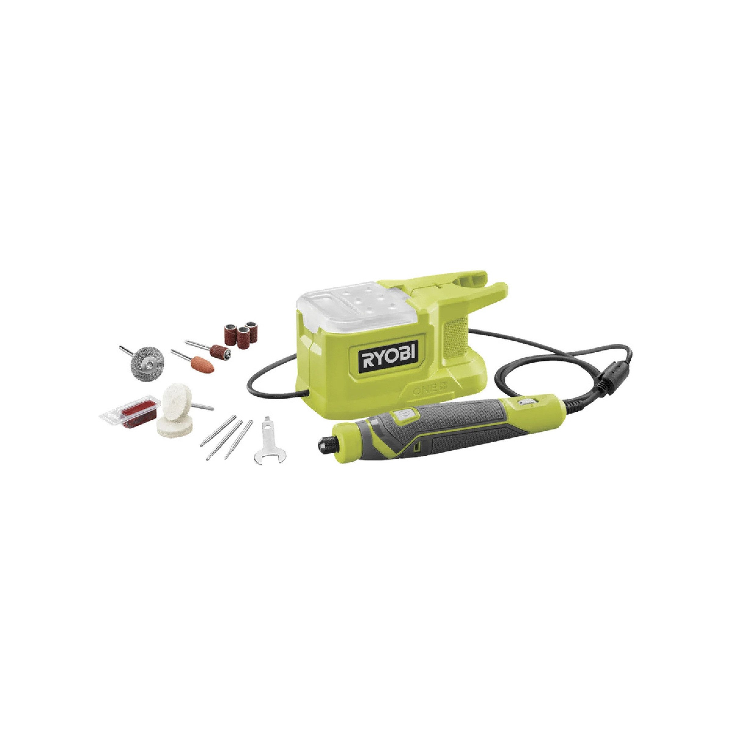 RYOBI Akku-Multifunktionswerkzeug Ryobi RRT18-0 – 18 V ONE+ Akku-Multifunktionswerkzeug (ohne Akku), 1-St.