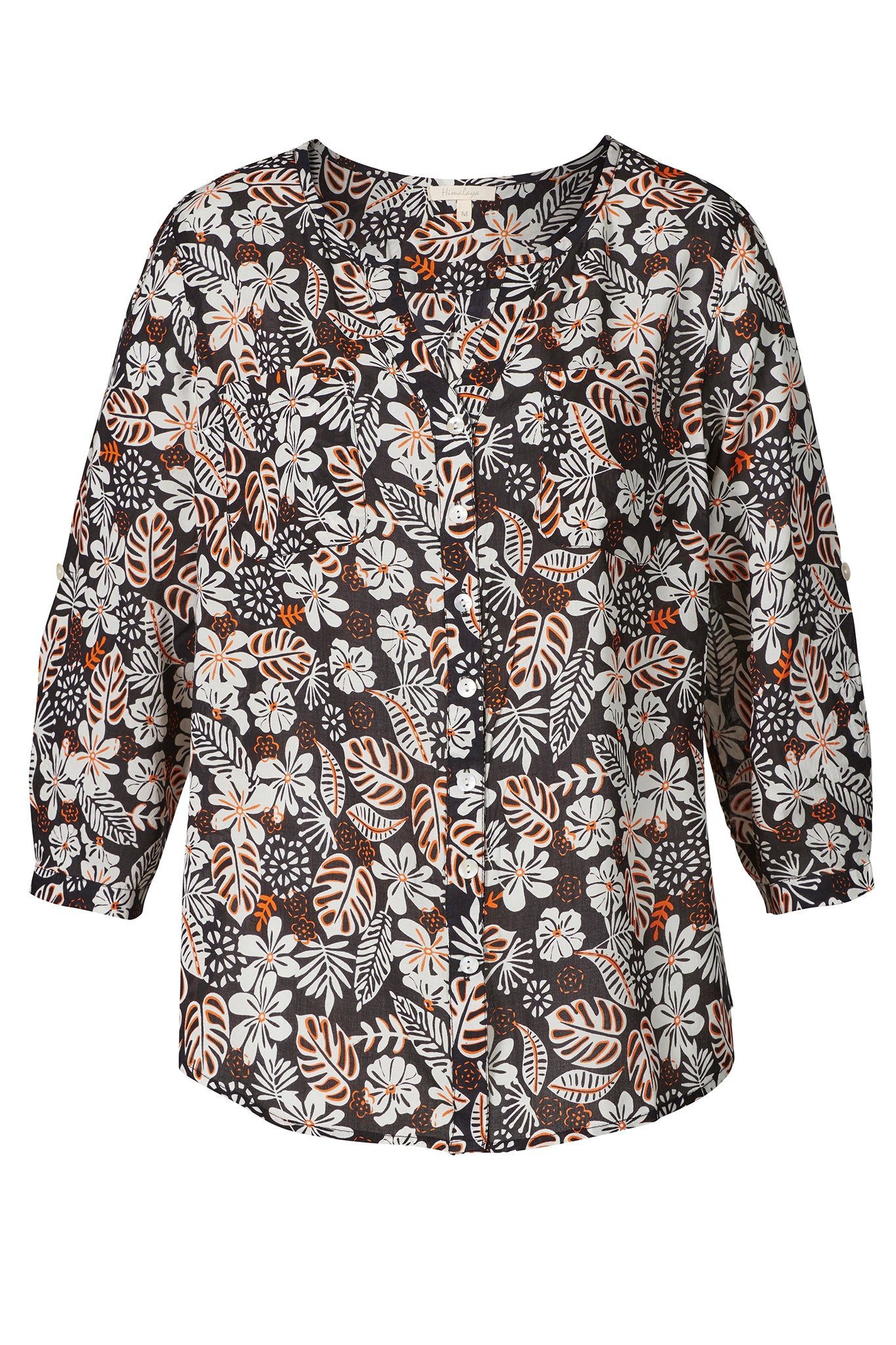 Himalaya Clothing Langarmbluse Edle Langarm Bluse aus weich fallender Visko günstig online kaufen