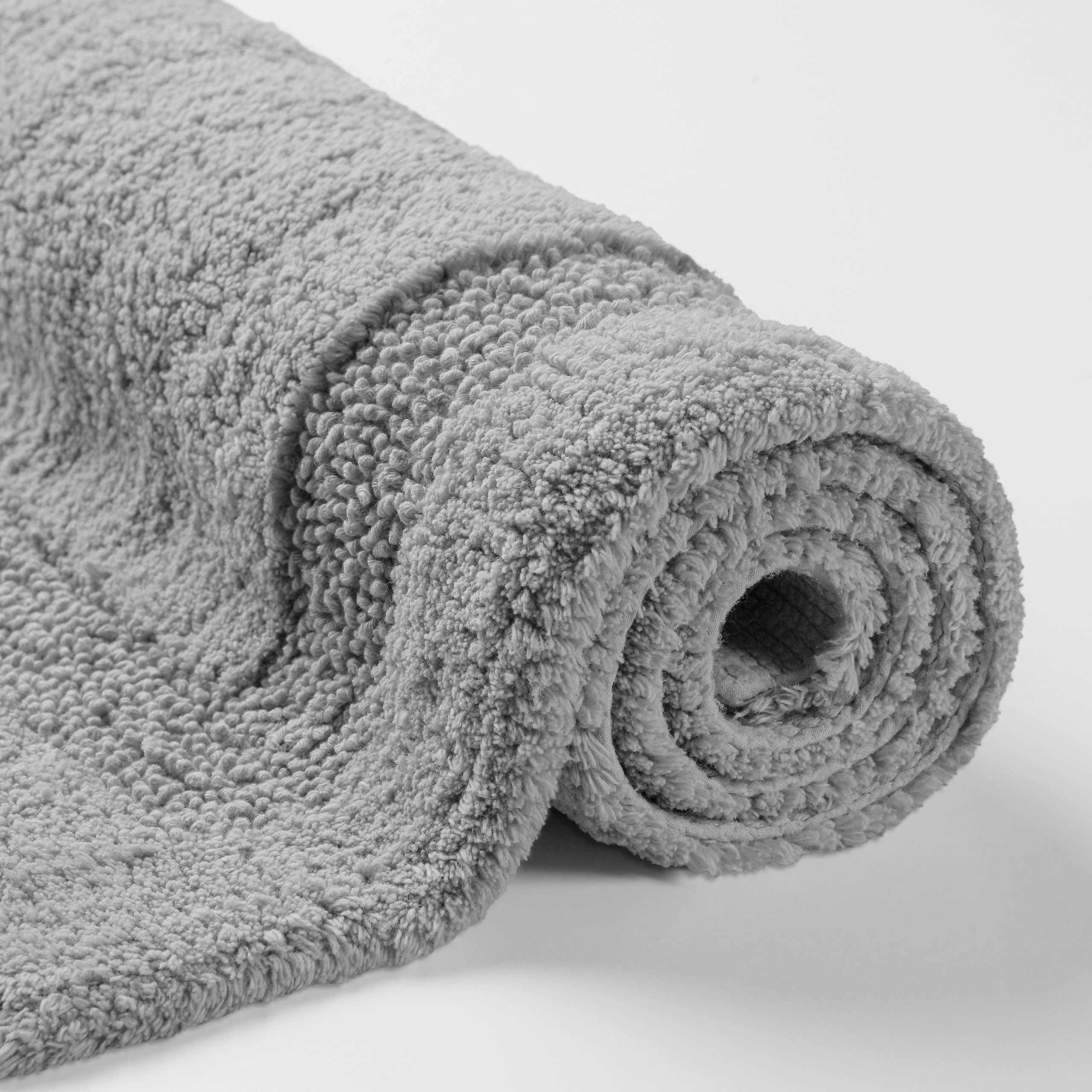 OTTO home Badematte Meellor, uni, viele Farben, Badvorleger, Badezimmer Teppich, Höhe 20 mm, rutschhemmend beschichtet, fußbodenheizungsgeeignet, Baumwolle, rec – Bild 5 von 5