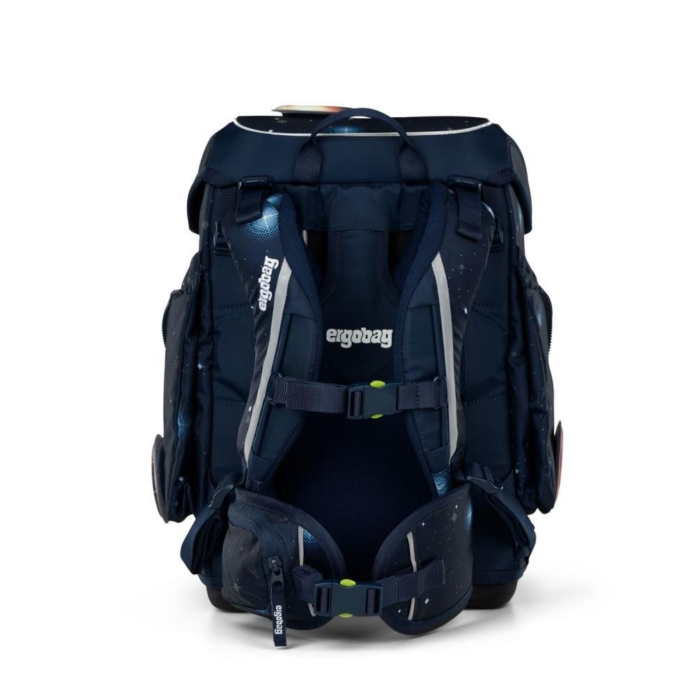 ergobag Schulranzen Cubo (5tlg., inkl. Sportbeutel, Federmäppchen, Schlampermäppchen und Kletties)