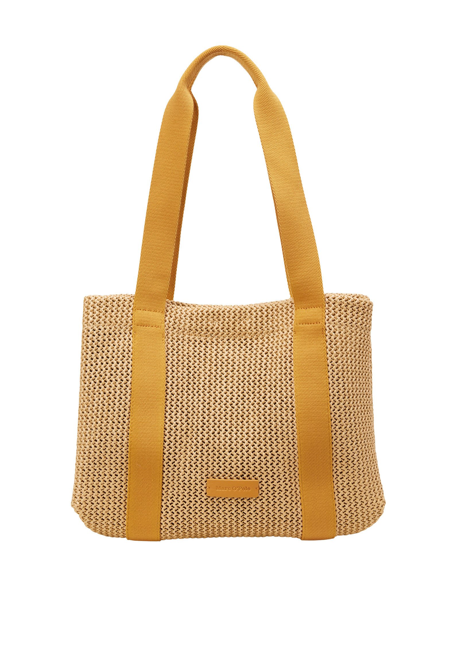 Shopper in Crochet-Raffia-Bast-Optik