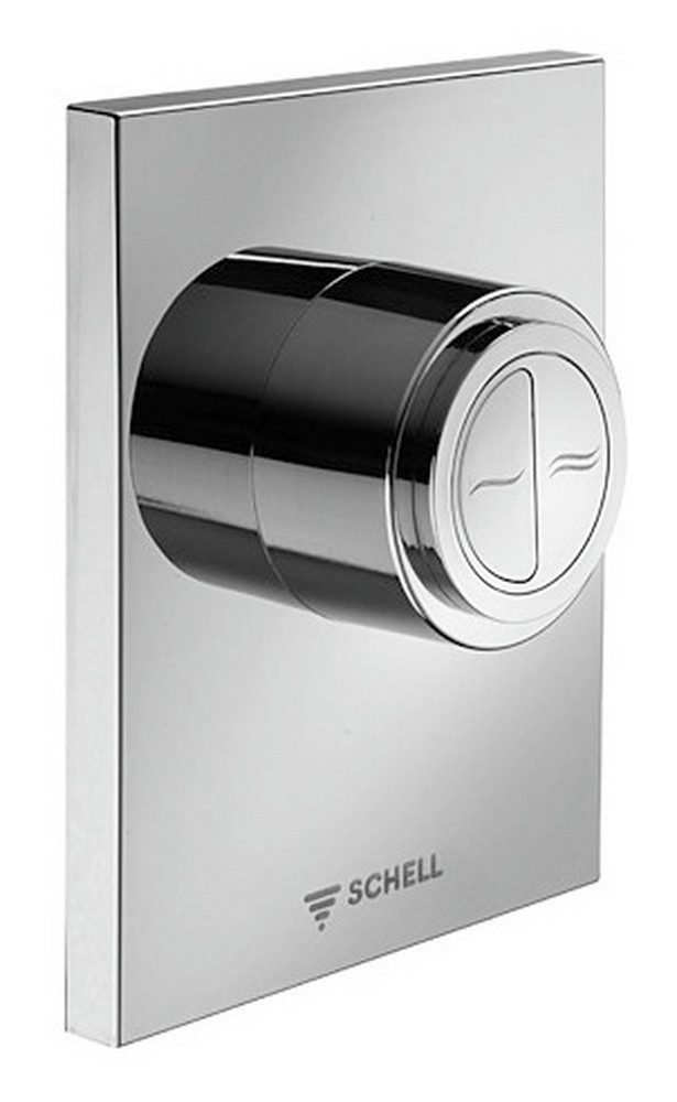 Schell Betätigungsplatte Edition, WC Niederdruck ECO 100 Kunststoff Chrom