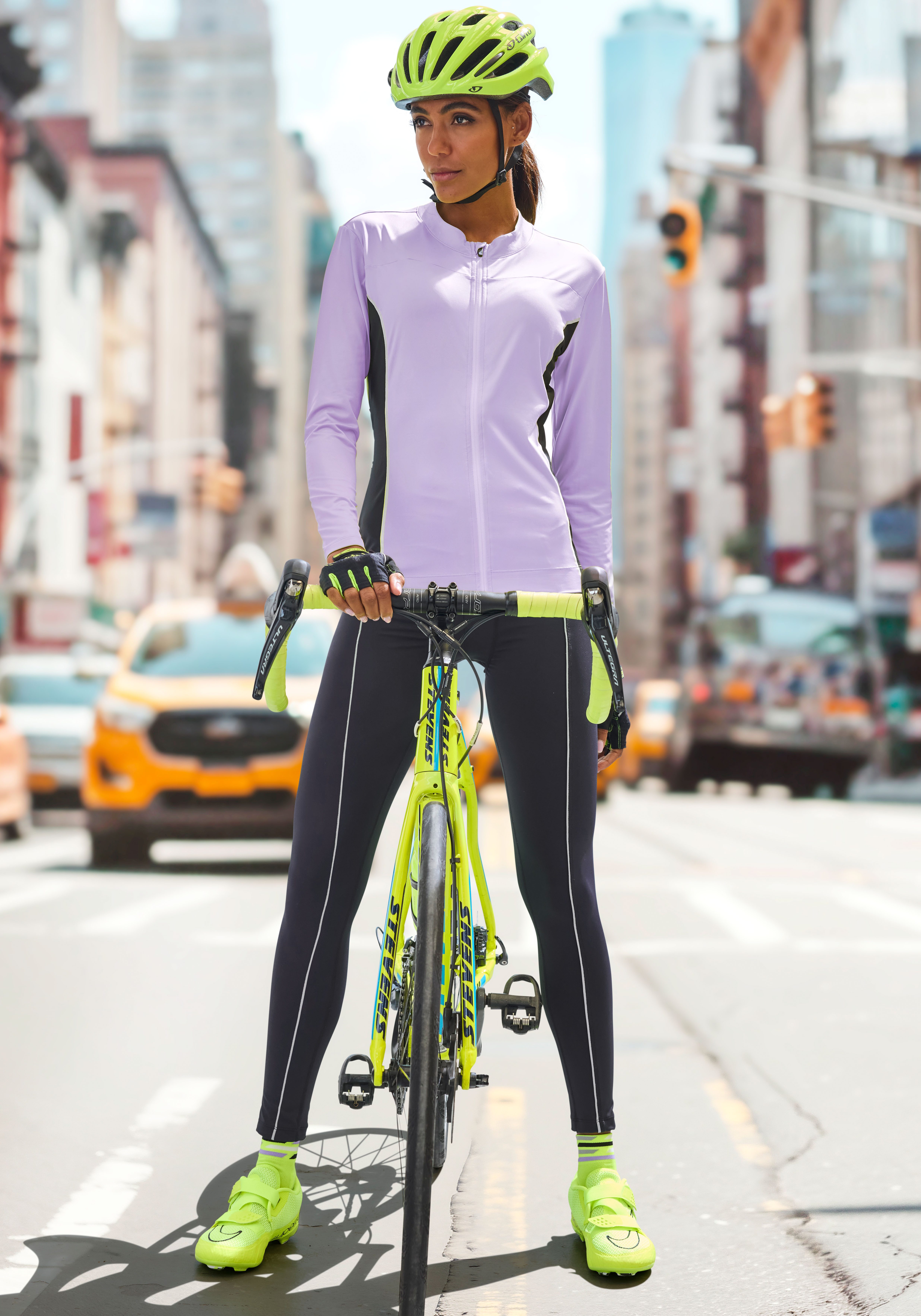 vivance active Radhose mit Gesäßpolster, Radsport