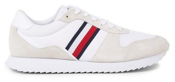 Tommy Hilfiger RUNNER EVO MIX ESS Sneaker mit seitlichen Streifen, Freizeitschuh, Halbschuh, Schnürschuh