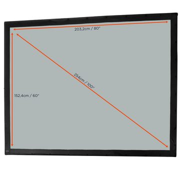 Celexon Mobil Expert Faltrahmenleinwand (203 x 152cm, 4:3, Gain 1,2)