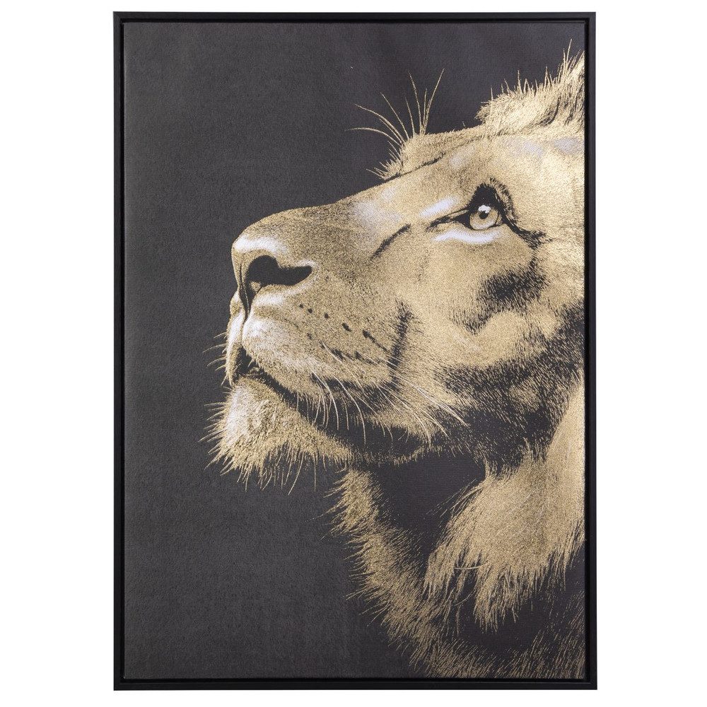 MICA Bilderrahmen Canvasbild - Löwe