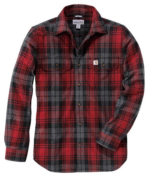 Carhartt Karohemd »Hubbard Slim Fit Flannel Shirt dkri« online kaufen | OTTO
