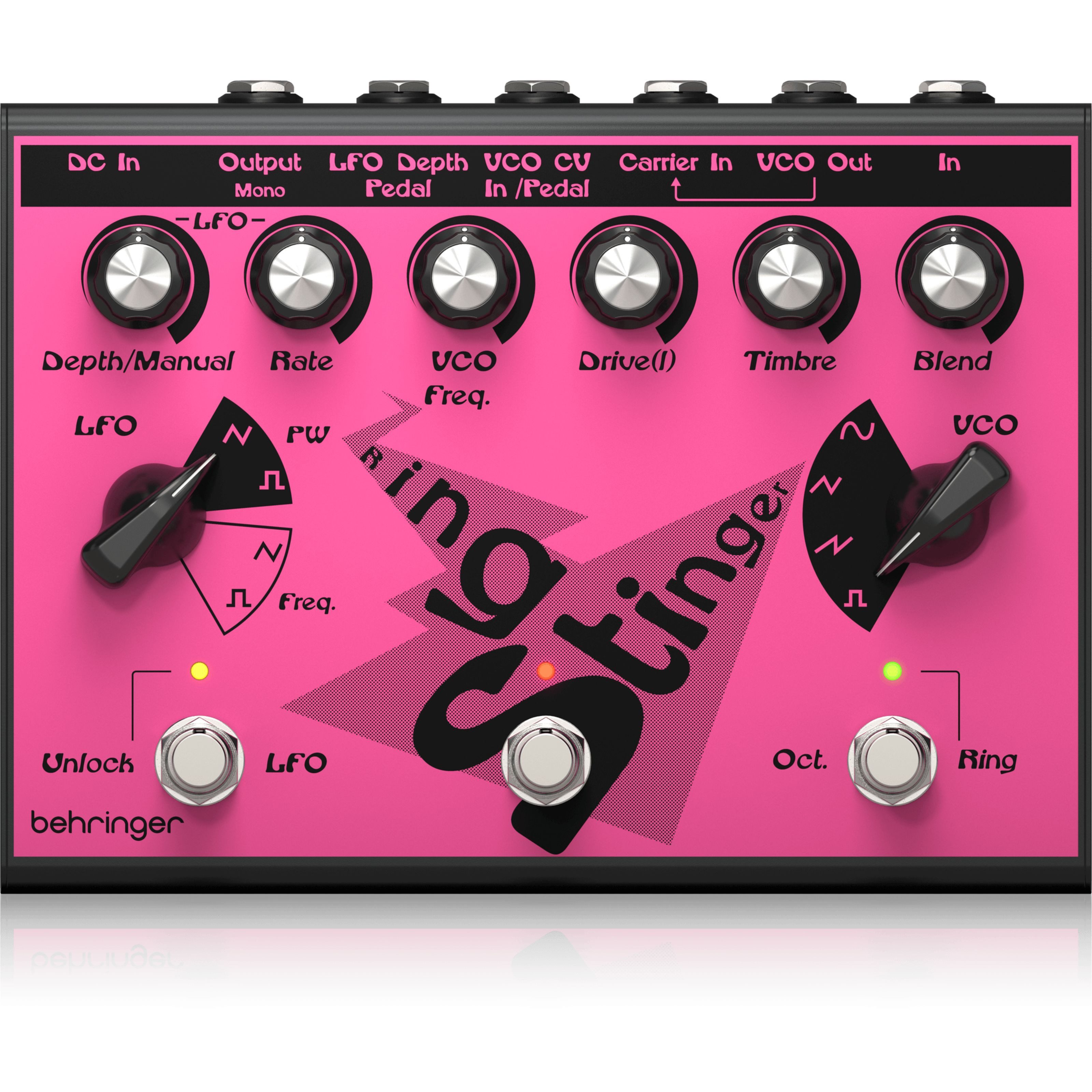 Behringer Musikinstrumentenpedal, (Effekte, Sonstige Effekte), Ring Stinger Ring Modulation - Effektgerät für Gitarren