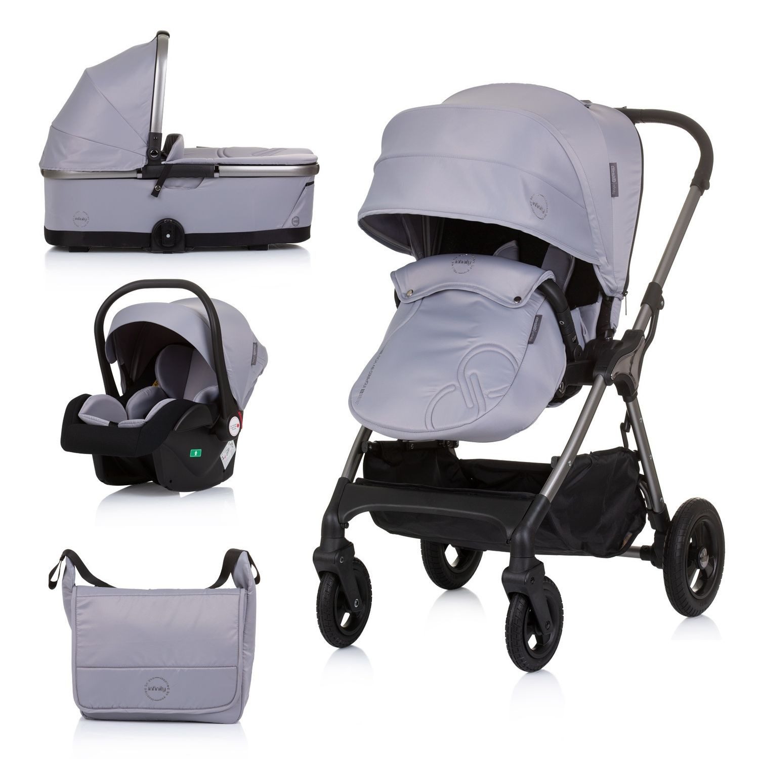 Kombi-Kinderwagen Kombikinderwagen 3 in 1 Infinity