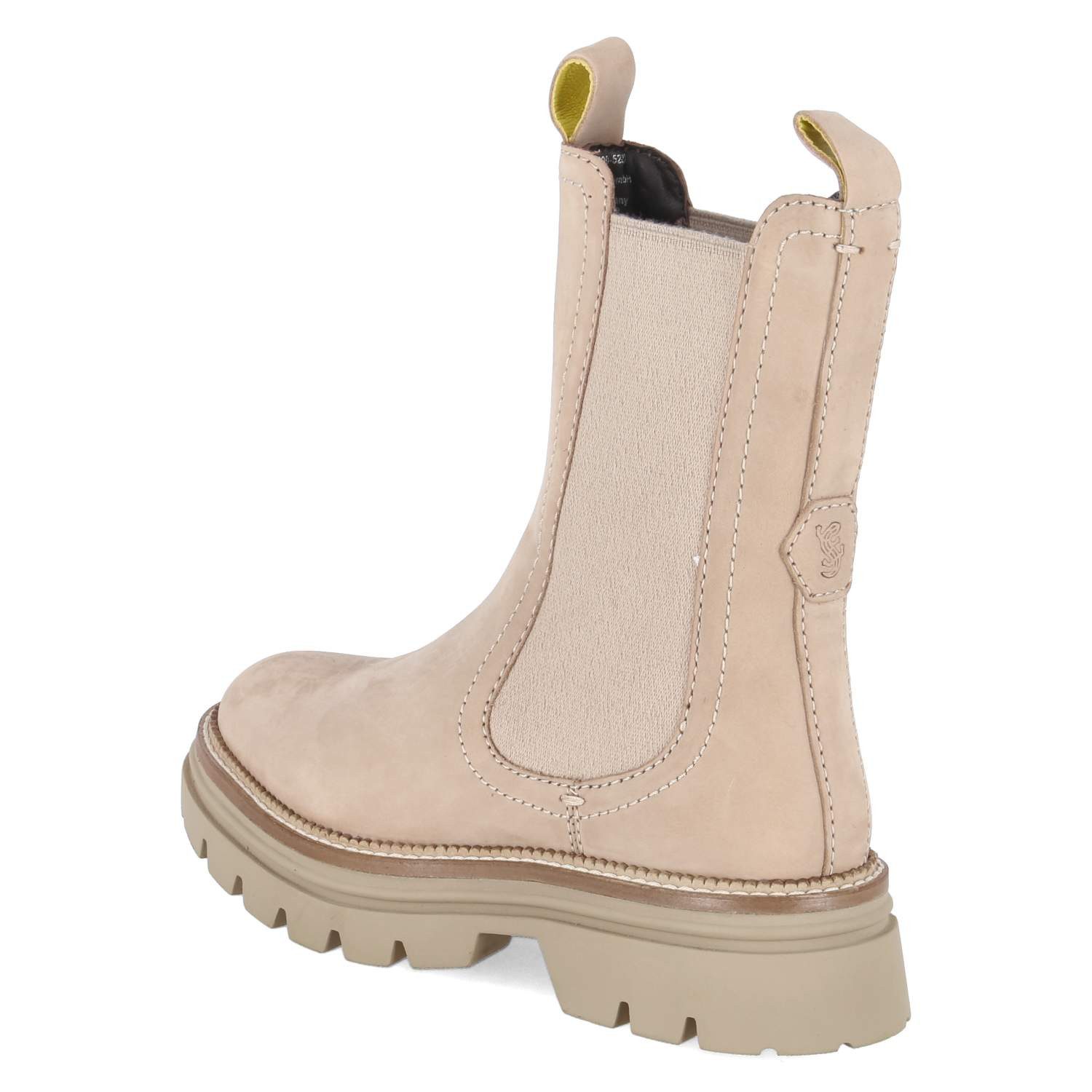 Salamander Salamander F31AUP301500-5200 Damen Rauleder beige Schlupfstiefel
