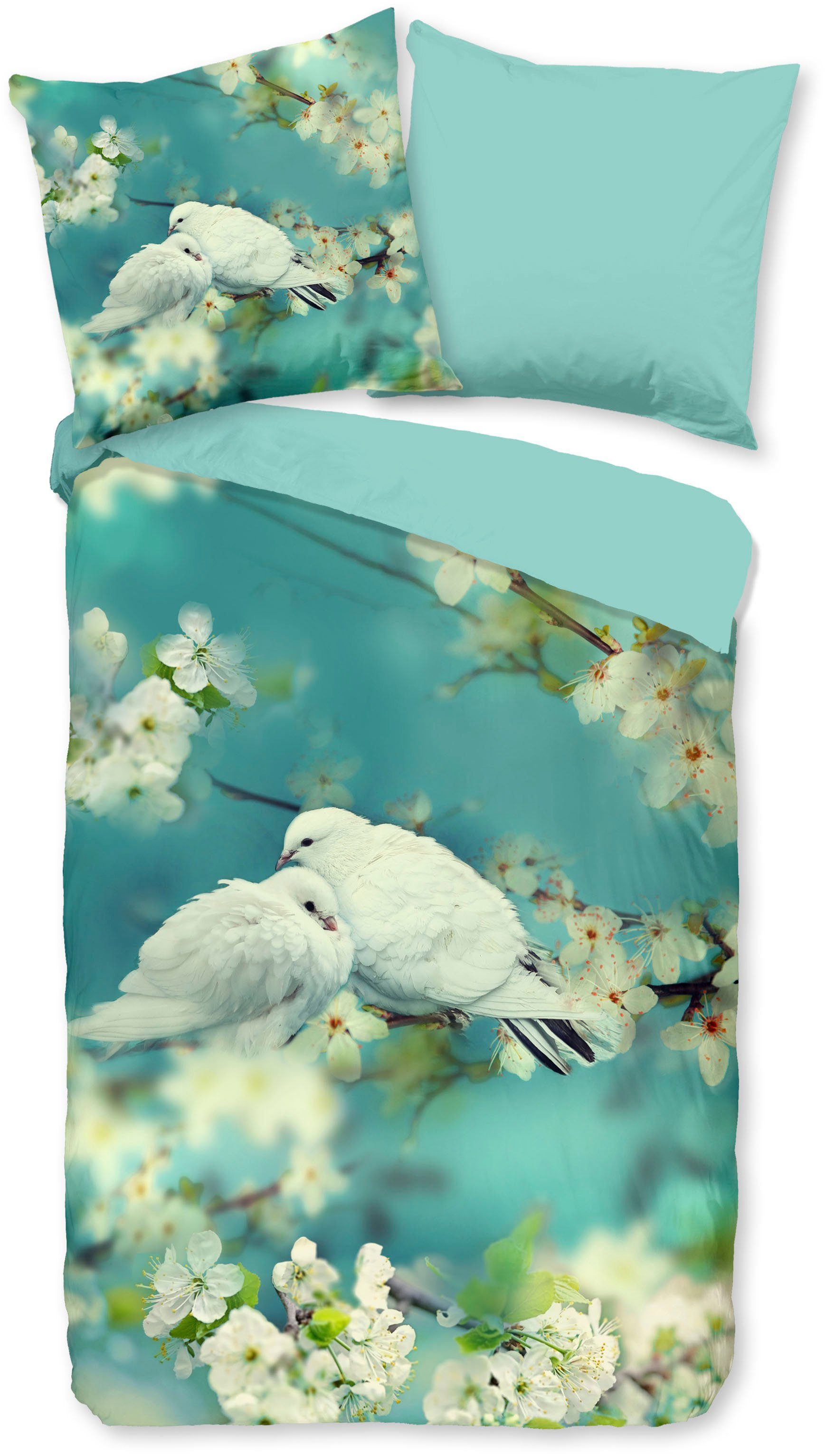 good morning Wendebettwäsche Loving, Renforcé, 3 günstig online kaufen