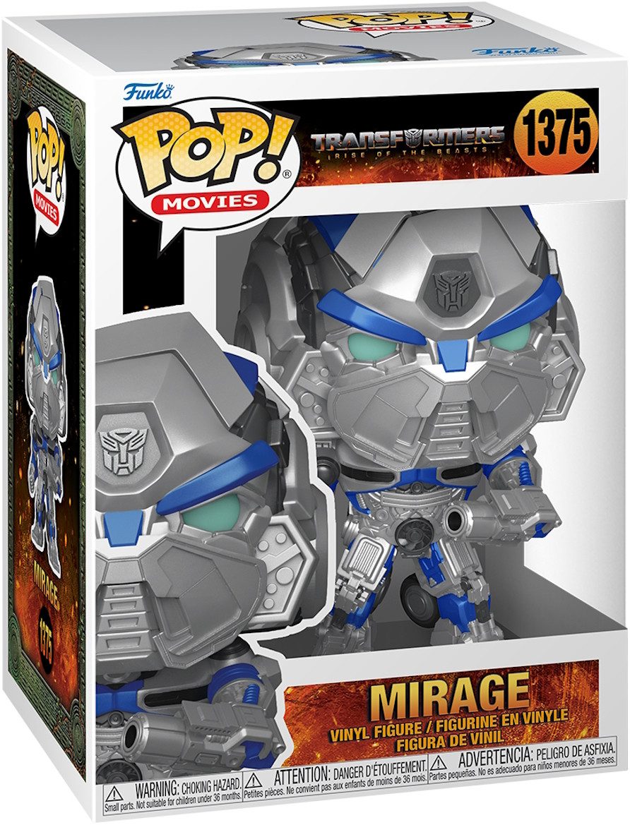 Spielfigur Transformers Rise of the Beasts - Mirage 1375 Pop!