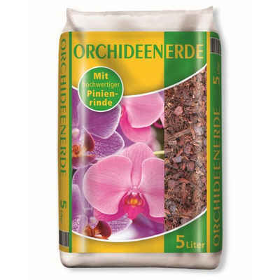 Grüner Jan Pflanzerde 5 Liter Orchideenerde Substrat Blumenerde im Beutel