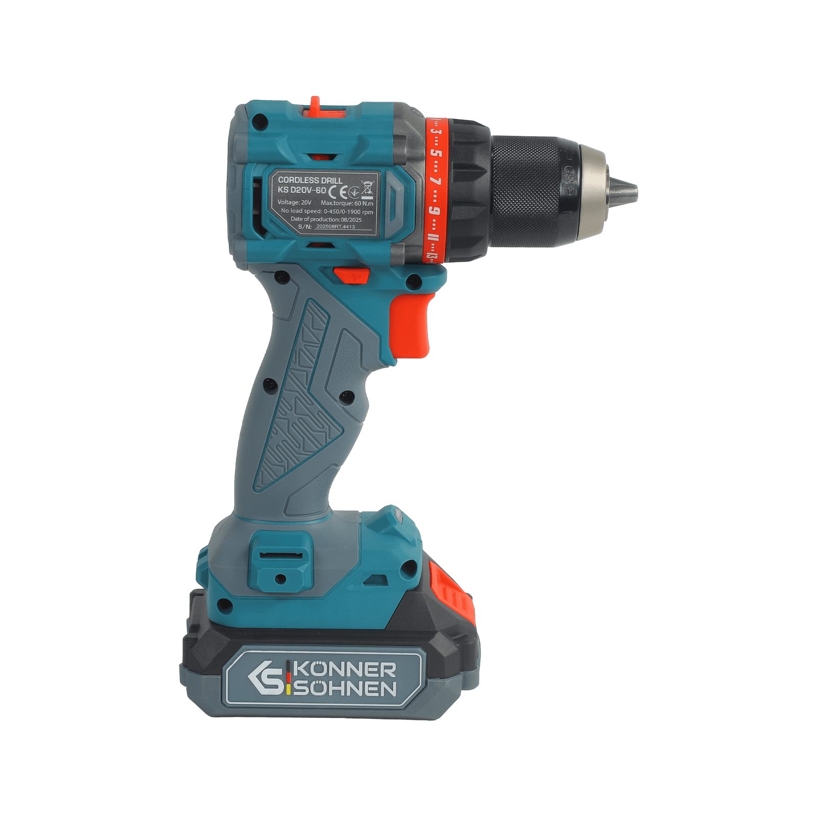 Könner & Söhnen Kinder-Akkuschrauber KS RHAGD 20V SET 3, (Drahtloses Meister-Set 3-in-1: Bohrmaschine, Winkelschleifer und Schlagbohrmaschine, 1-tlg), Für alle Reparaturarbeiten zu Hause oder in der Werkstatt