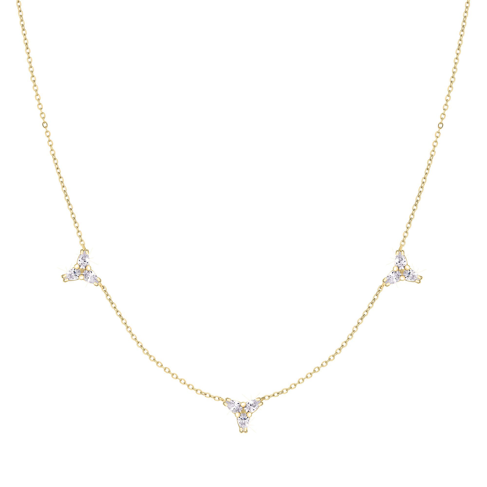 Tamaris Edelstahlkette Edelstahl goldfar...