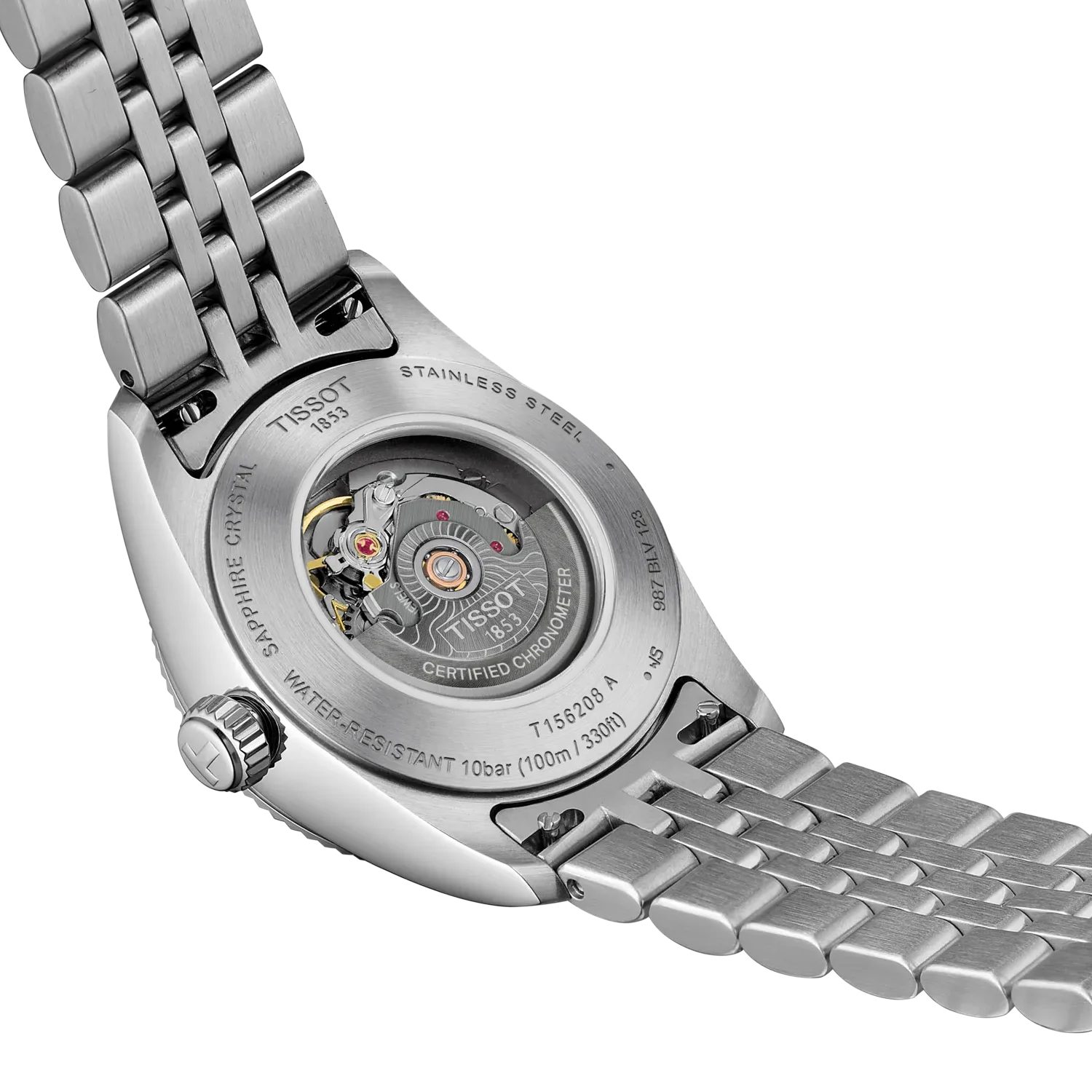 Tissot Schweizer Uhr Damenuhr Automatik Tissot Ballade 30 mm, Chronometer zertifiziert