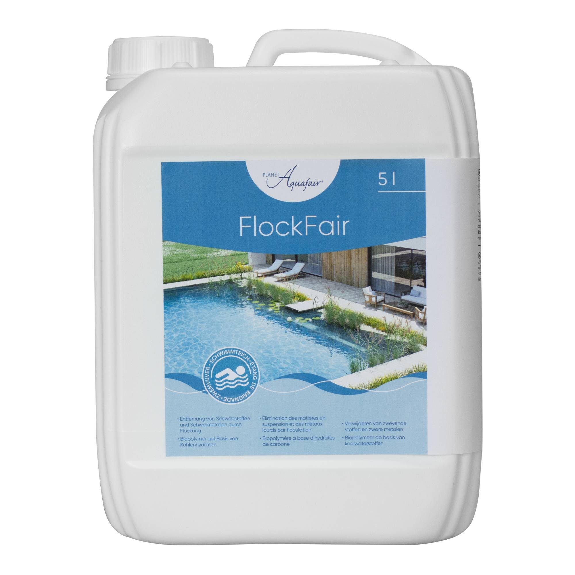 PlanetAquafair Teichpflege PlanetAquafair - FlockFair 5 l Flockungsmittel fü