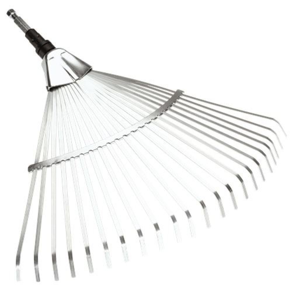 GARDENA Gartenhacke Gardena CS.-Fächerbesen 50 cm breit Federstahlzinken (3102-20)