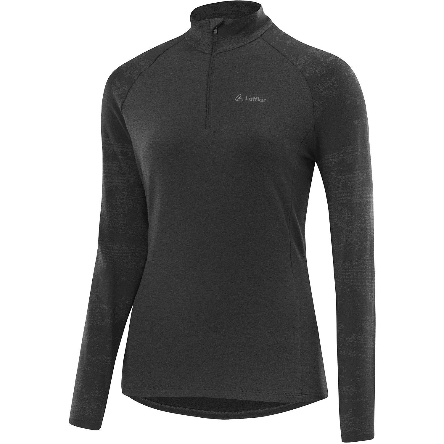 Longsleeve Rollkragen m. RV WMIDLAYER HYWA TRANSTEX