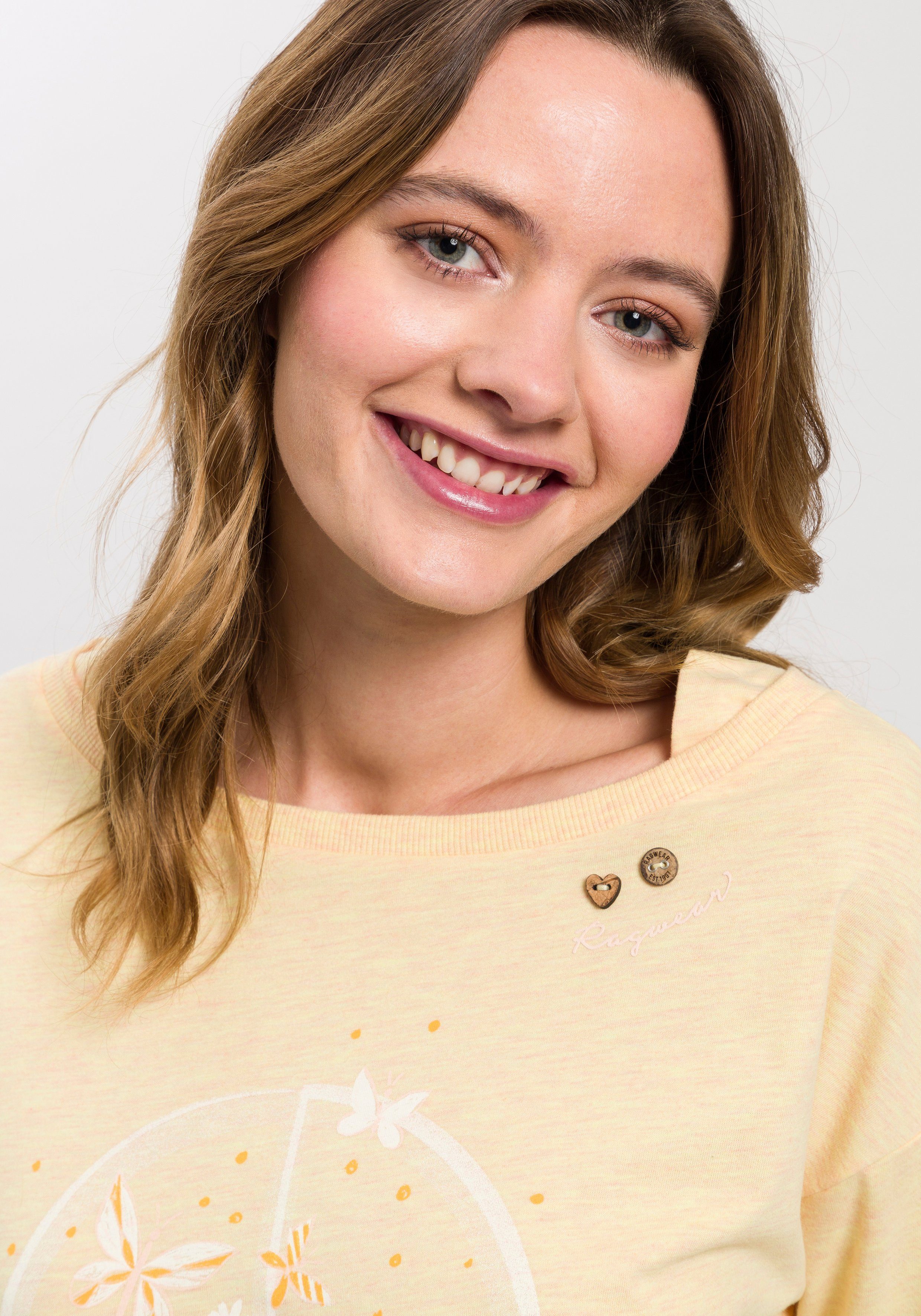 Ragwear Sweater RAG Sweat NEREA FRONTPRINT günstig online kaufen