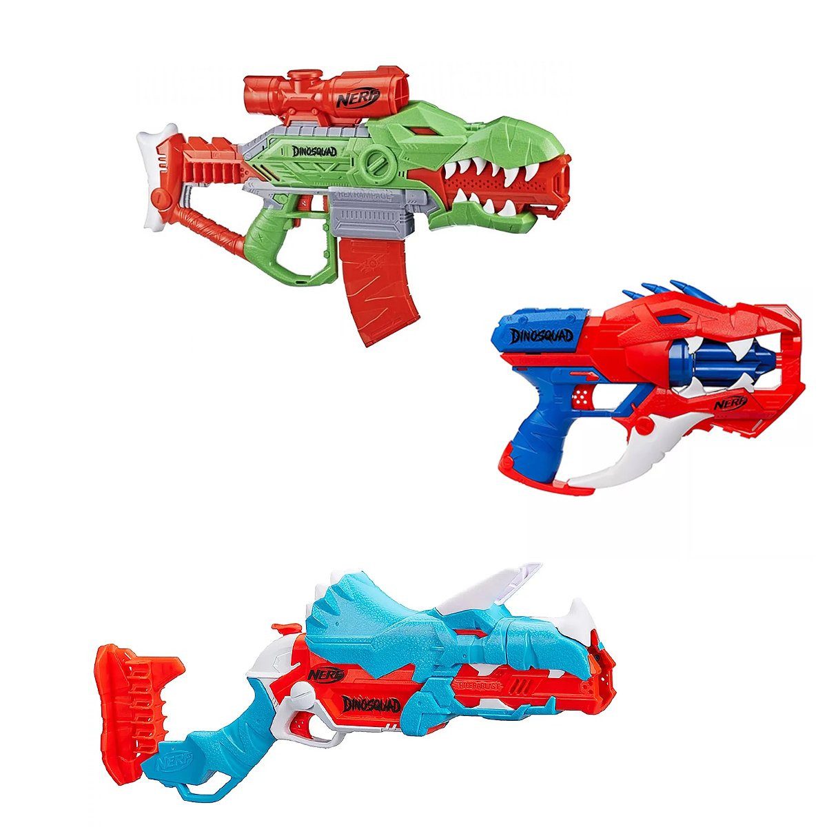 Blaster Dino-Power hoch drei