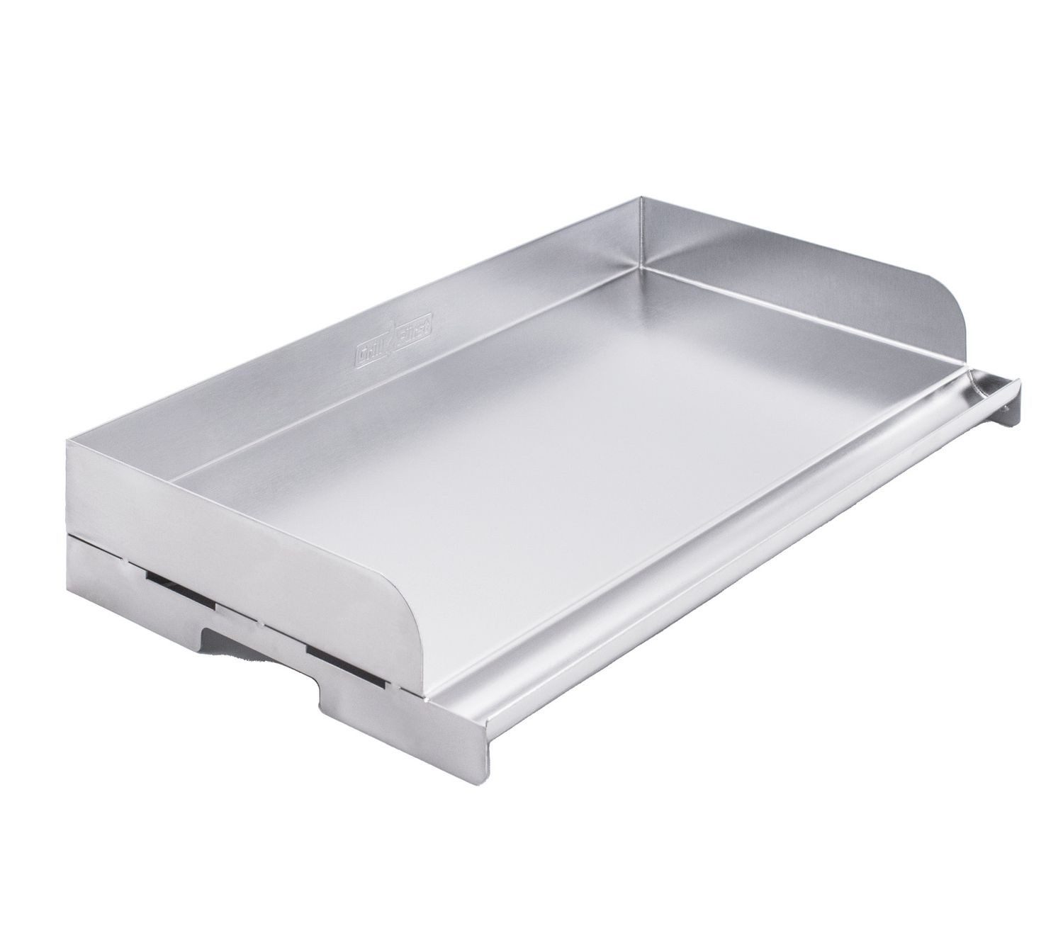 Grillfürst Grillplatte Grillfürst XL Edelstahl Plancha / Teppanyaki Pfanne - 50 x 28 cm