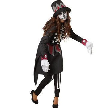 dressforfun Kostüm Frauenkostüm Gruselige Skull Lady
