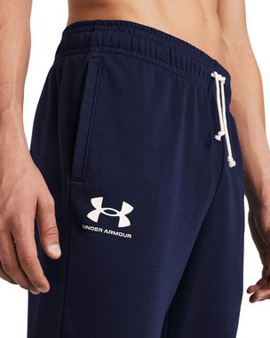 Under Armour® Sporthose UA RIVAL TERRY JOGGER MIDNIGHT NAVY