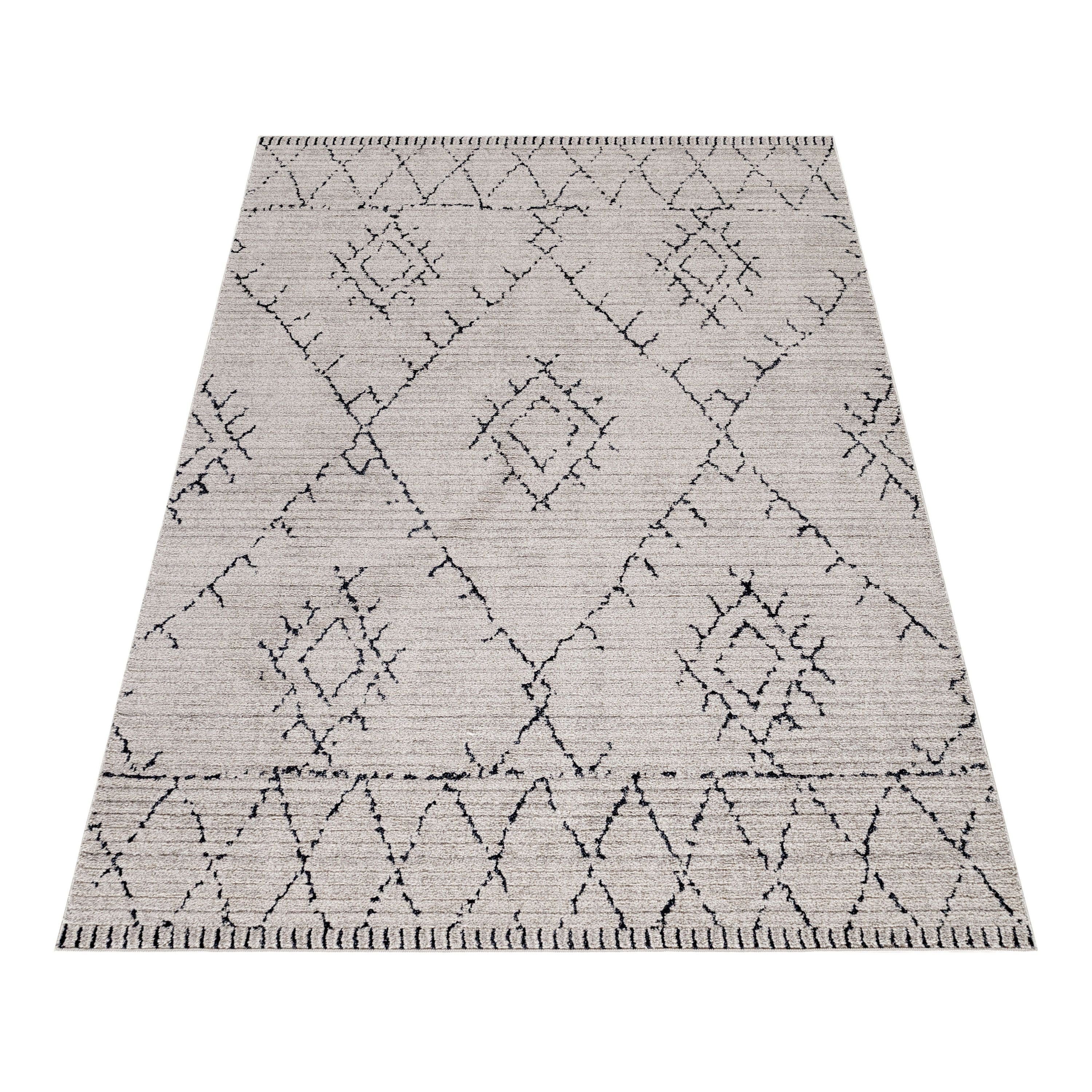 Läufer, Berber-Design, Teppich Teppich Teppium, 15 mm, Wohnzimmer Höhe: