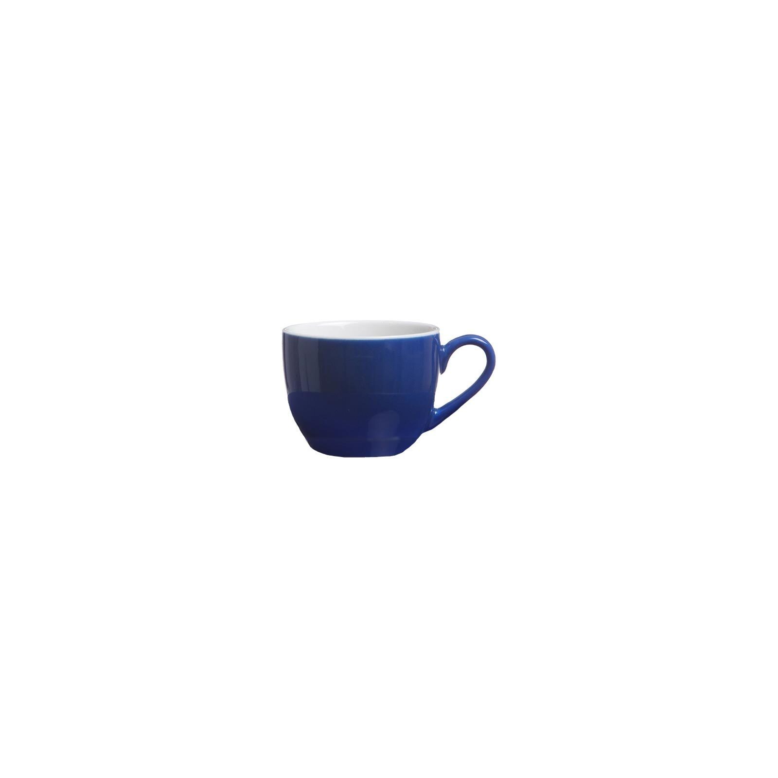 Ritzenhoff & Breker Tasse Doppio Espressotasse mit Untertasse 80 ml, 2-tlg., Porzellan