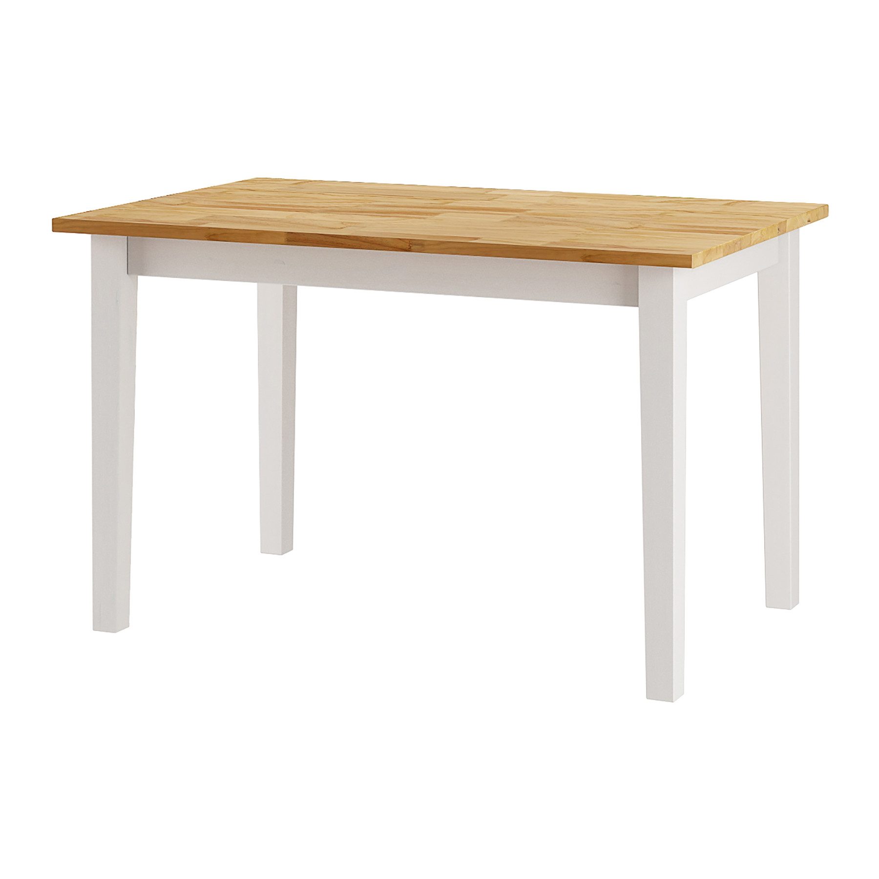 loft24 Esstisch Marilyn - Esszimmertisch Küchentisch Tisch Speisetisch, Küchentisch, Holztisch rechteckig, MDF, Landhaus Stil, Breite 120 cm