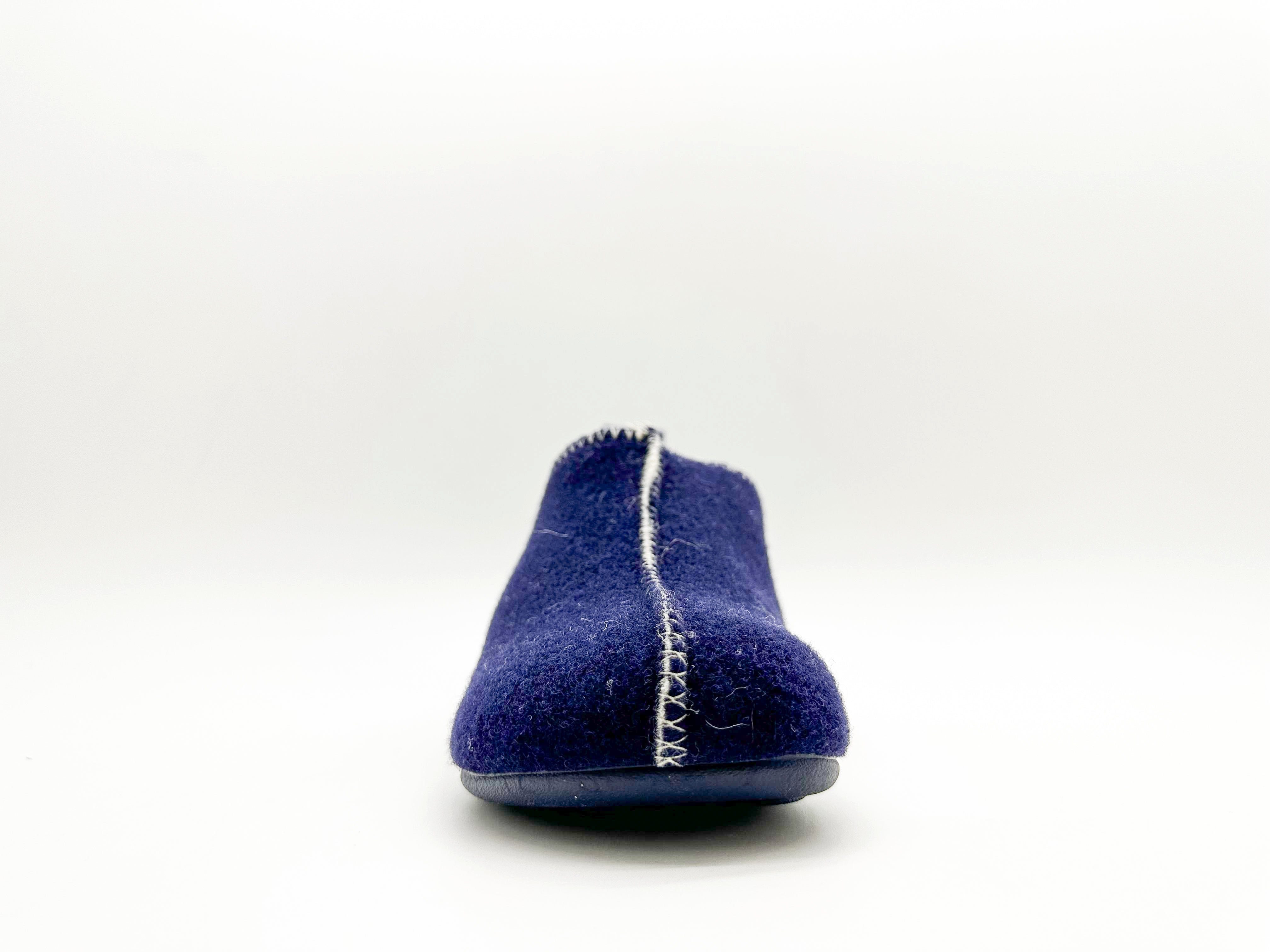 ® Slipper 1856 Blue Boot Slipper thies Wool Kids